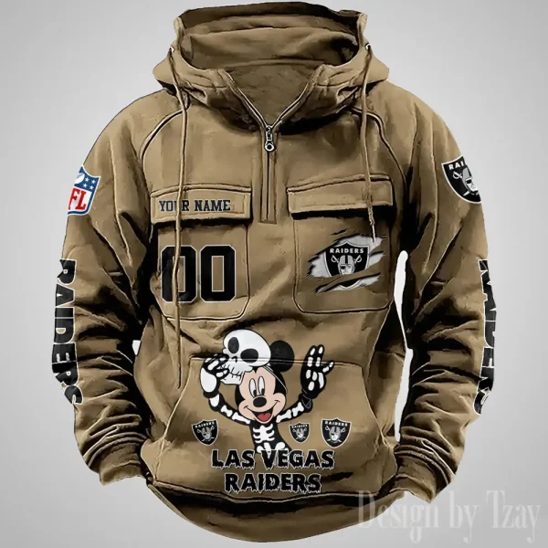 Las Vegas Raiders Fashionable Classic Street Hoodie AZVMHD974 - Image 5