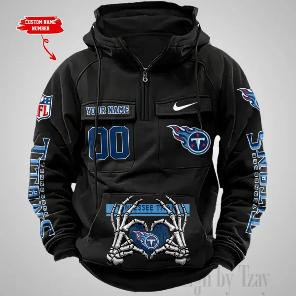 Tennessee Titans Fashionable Classic Street Hoodie AZVMHD1020 - Image 2