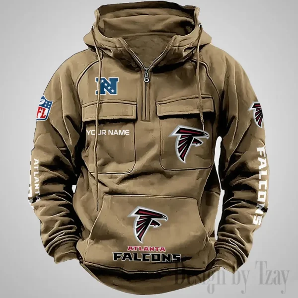 Atlanta Falcons Fashionable Classic Street Hoodie AZVMHD1023 - Image 3