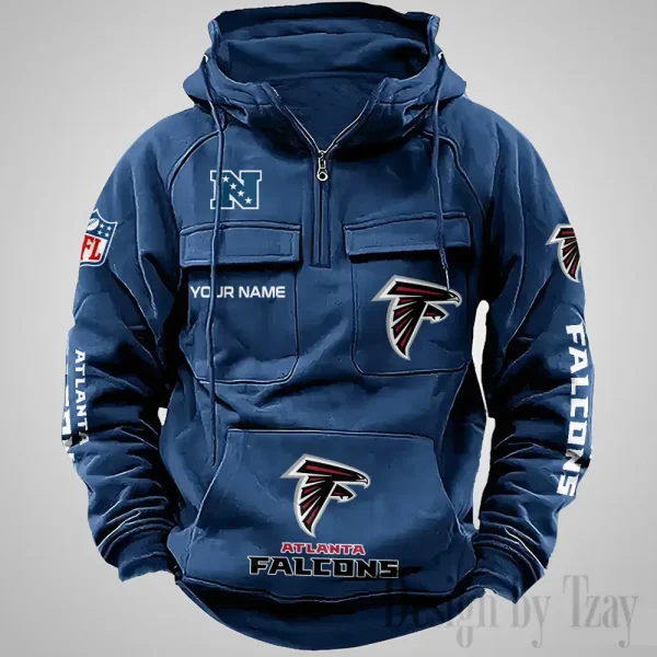 Atlanta Falcons Fashionable Classic Street Hoodie AZVMHD1023 - Image 5