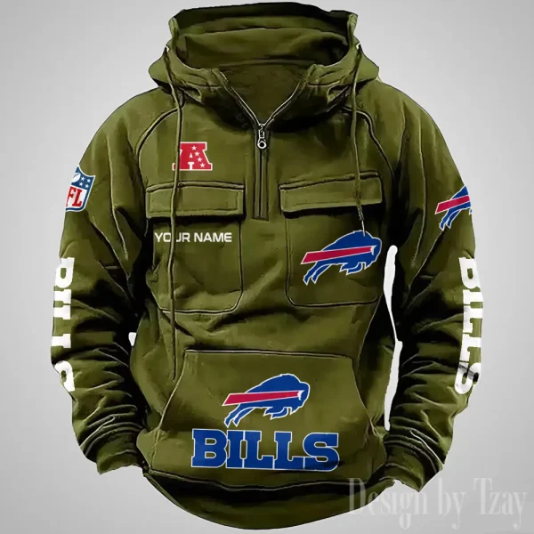 Buffalo Bills Fashionable Classic Street Hoodie AZVMHD1025 - Image 4