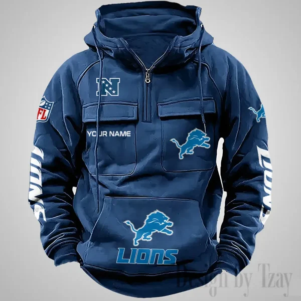 Detroit Lions Fashionable Classic Street Hoodie AZVMHD1032