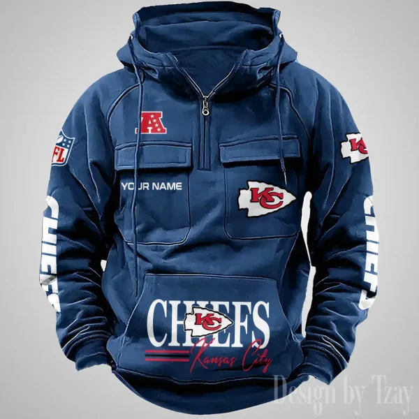 Kansas City Chiefs Fashionable Classic Street Hoodie AZVMHD1055 - Image 5