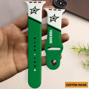 Dallas Stars NHL Limited Edition Apple Watch Band For Fans New 2025 AZAWB137