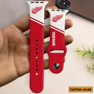 Detroit Red Wings  NHL Limited Edition Apple Watch Band For Fans New 2025 AZAWB138