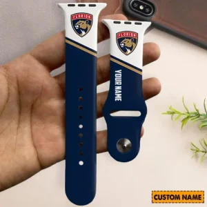 Florida Panthers NHL Limited Edition Apple Watch Band For Fans New 2025 AZAWB140