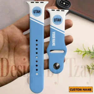 Utah Hockey Club NHL Limited Edition Apple Watch Band For Fans New 2025 AZAWB156