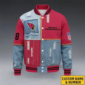 Arizona Cardinals Unisex Exclusive Styles Varsity Jacket SPTBBJACKET653