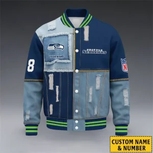 Seattle Seahawks Unisex Exclusive Styles Varsity Jacket SPTBBJACKET657