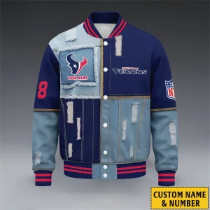 Houston Texans Unisex Exclusive Styles Varsity Jacket SPTBBJACKET660