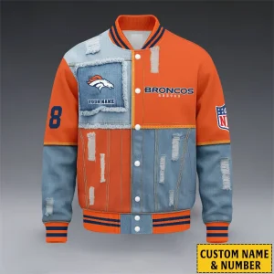 Denver Broncos Unisex Exclusive Styles Varsity Jacket SPTBBJACKET663