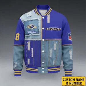 Baltimore Ravens Unisex Exclusive Styles Varsity Jacket SPTBBJACKET667
