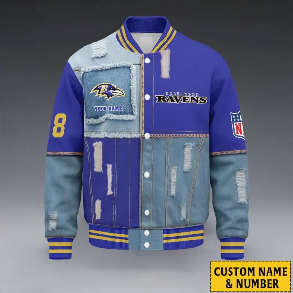 Baltimore Ravens Unisex Exclusive Styles Varsity Jacket SPTBBJACKET667