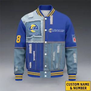 Los Angeles Rams Unisex Exclusive Styles Varsity Jacket SPTBBJACKET676