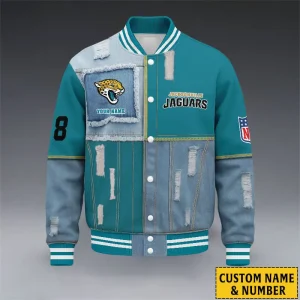 Jacksonville Jaguars Unisex Exclusive Styles Varsity Jacket SPTBBJACKET677