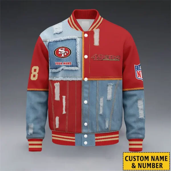 San Francisco 49ers Unisex Exclusive Styles Varsity Jacket SPTBBJACKET678