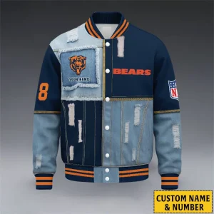 Chicago Bears Unisex Exclusive Styles Varsity Jacket SPTBBJACKET683