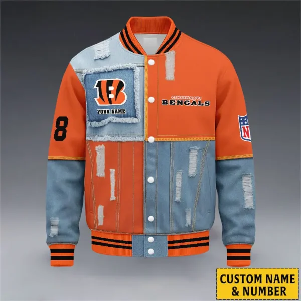 Cincinnati Bengals Unisex Exclusive Styles Varsity Jacket SPTBBJACKET684