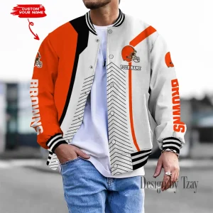 Cleveland Browns Personalized New Button Jacket Gifts For Fan SPTBBJACKET692