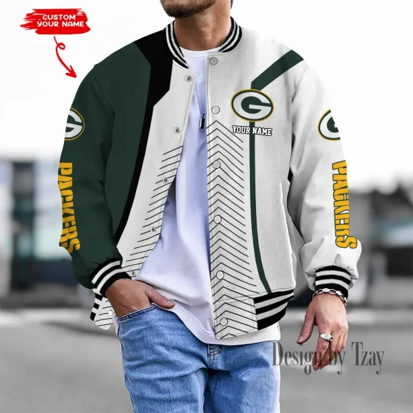 Green Bay Packers Personalized New Button Jacket Gifts For Fan SPTBBJACKET696