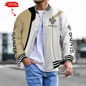 New Orleans Saints Personalized New Button Jacket Gifts For Fan SPTBBJACKET707
