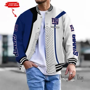 New York Giants Personalized New Button Jacket Gifts For Fan SPTBBJACKET708