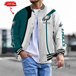 Philadelphia Eagles Personalized New Button Jacket Gifts For Fan SPTBBJACKET710