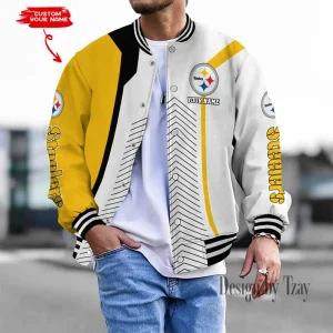 Pittsburgh Steelers Personalized New Button Jacket Gifts For Fan SPTBBJACKET711