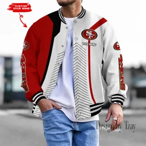San Francisco 49ers Personalized New Button Jacket Gifts For Fan SPTBBJACKET712