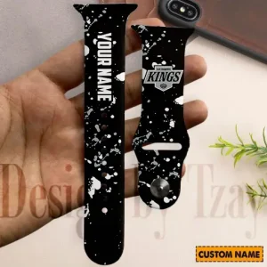 Los Angeles Kings NHL Limited Edition Apple Watch Band For Fans New 2025 AZAWB173