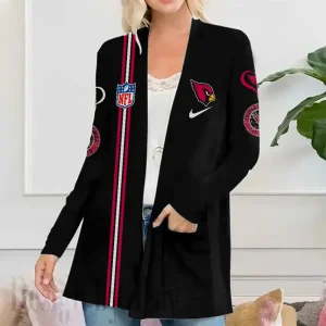 Arizona Cardinals Women’s Patch Pocket Cardigan SPTWPPC130
