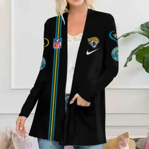 Jacksonville Jaguars Women’s Patch Pocket Cardigan SPTWPPC144