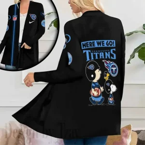 Tennessee Titans Women’s Patch Pocket Cardigan SPTWPPC160