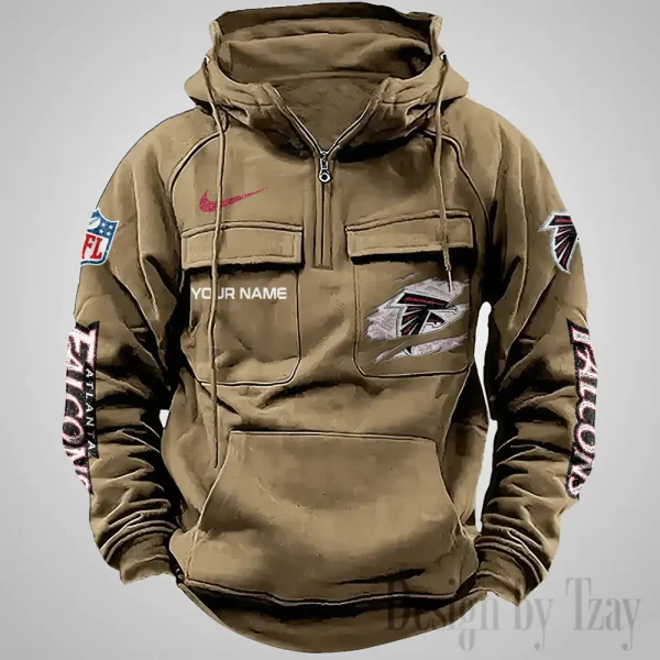 Atlanta Falcons Fashionable Classic Street Hoodie AZVMHD1057 - Image 5
