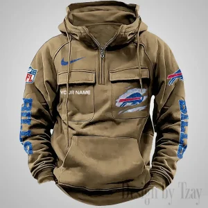 Buffalo Bills Fashionable Classic Street Hoodie AZVMHD1059
