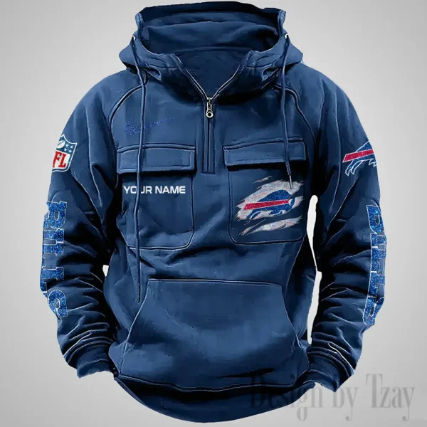 Buffalo Bills Fashionable Classic Street Hoodie AZVMHD1059 - Image 5