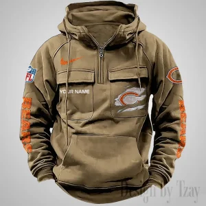 Chicago Bears Fashionable Classic Street Hoodie AZVMHD1061