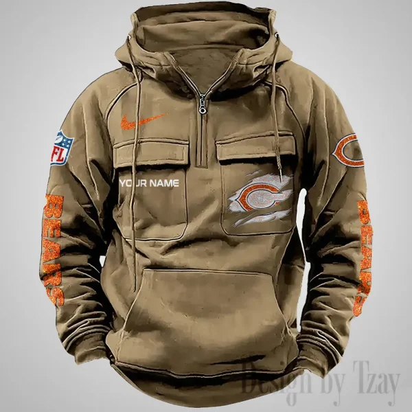Chicago Bears Fashionable Classic Street Hoodie AZVMHD1061