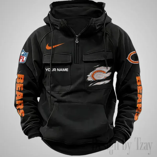 Chicago Bears Fashionable Classic Street Hoodie AZVMHD1061 - Image 5