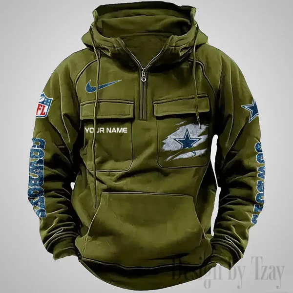 Dallas Cowboys Fashionable Classic Street Hoodie AZVMHD1064 - Image 2