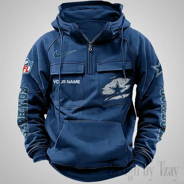 Dallas Cowboys Fashionable Classic Street Hoodie AZVMHD1064 - Image 4