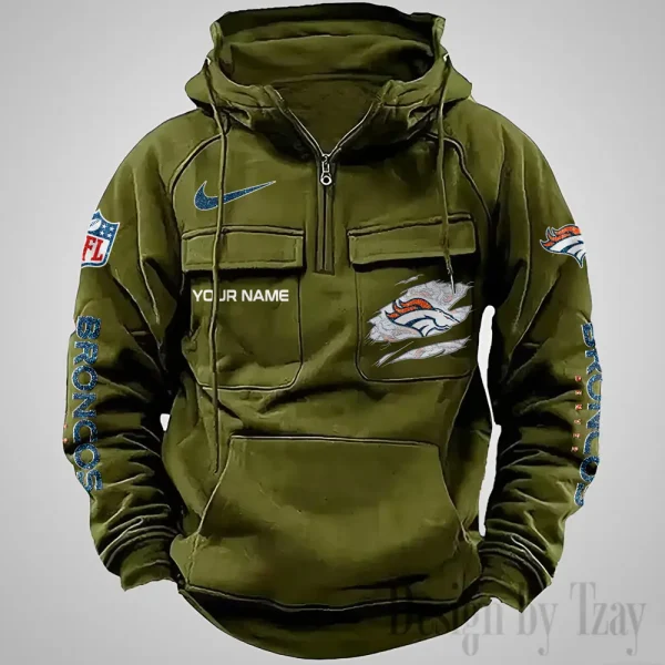 Denver Broncos Fashionable Classic Street Hoodie AZVMHD1065