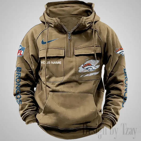 Denver Broncos Fashionable Classic Street Hoodie AZVMHD1065 - Image 3