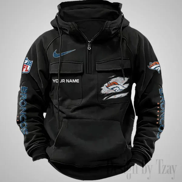 Denver Broncos Fashionable Classic Street Hoodie AZVMHD1065 - Image 4