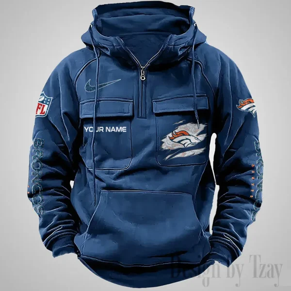 Denver Broncos Fashionable Classic Street Hoodie AZVMHD1065 - Image 5