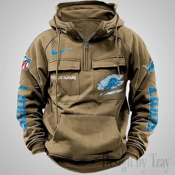 Detroit Lions Fashionable Classic Street Hoodie AZVMHD1066 - Image 5