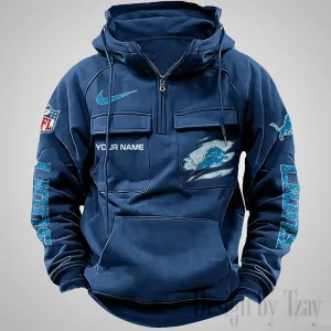 Detroit Lions Fashionable Classic Street Hoodie AZVMHD1066