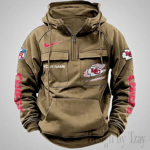 Kansas City Chiefs Fashionable Classic Street Hoodie AZVMHD1071 - Image 3