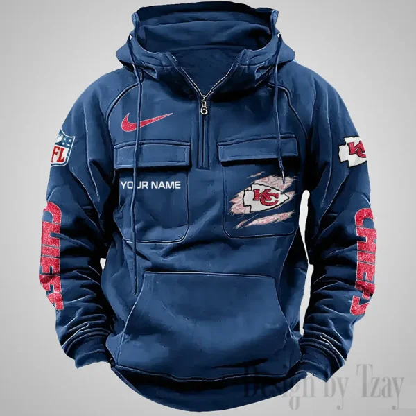 Kansas City Chiefs Fashionable Classic Street Hoodie AZVMHD1071 - Image 4