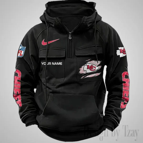 Kansas City Chiefs Fashionable Classic Street Hoodie AZVMHD1071 - Image 5